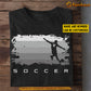 Personalized Soccer Boy T-shirt, Field Of Dreams Soccer, Gift For Soccer Lovers, Soccer Boys