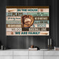 In The House We Do Big Dream, Motivational Canvas Painting, Inspirational Quotes Wall Art Decor, Poster Gift For Baseball Lovers