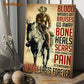 Horse Riding Poster & Canvas, Blood Washes Off BruisesGo Away Bones Heals Scars, Horse Canvas Wall Art, Poster Gift For Horse Lovers