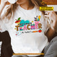 Personalized Teacher T-shirt, Teacher Tees Gift For Teacher Lovers