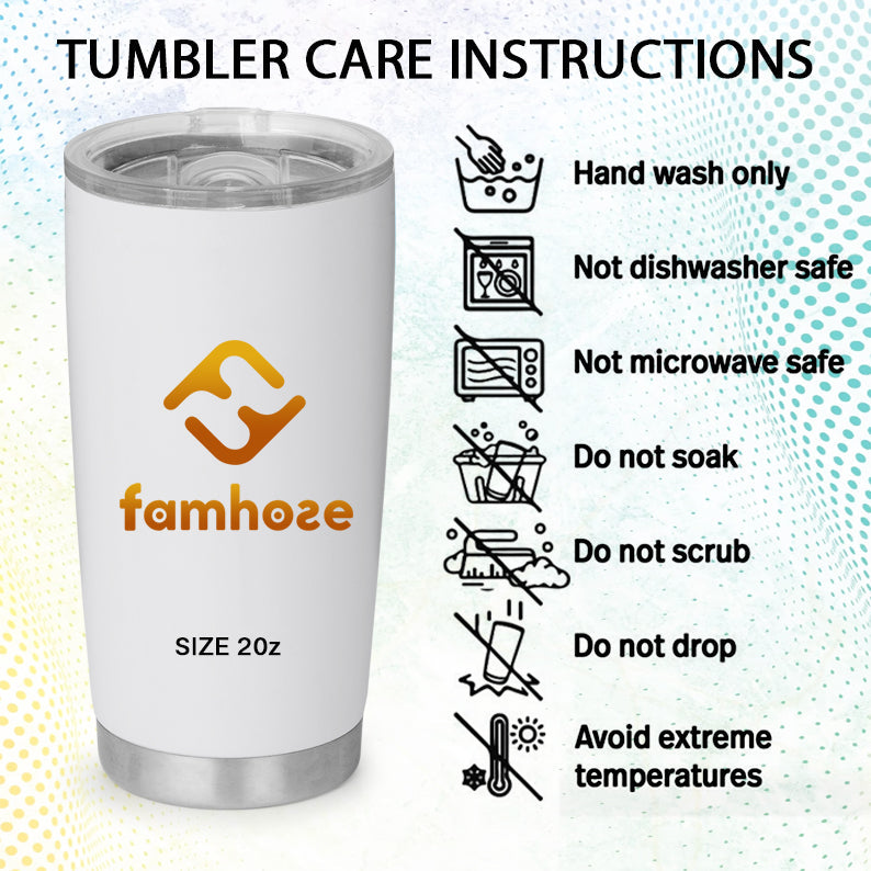 Personalized Cute Cat Tumbler, Do What Makes You Happy Stainless Steel Tumbler, Gift For Cat Lovers, Cat Owners