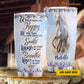 Personalized Horse Tumbler, Do What Makes You Happy Smile Laugh Stainless Steel Tumbler, Tumbler Gifts For Horse Lovers