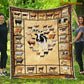 Strong Cow Blanket, Many Cows Together, Cow Fleece Blanket - Sherpa Blanket Gift For Cow Lover