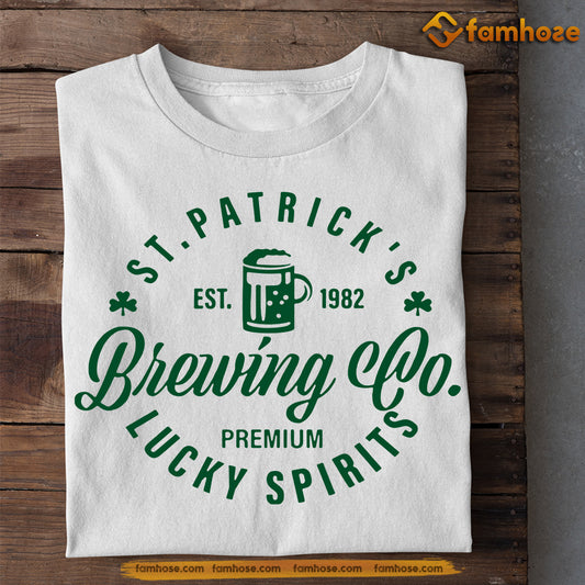 St Patrick's Day T-shirt, Lucky Spirits, Patricks Day T-shirt, Irish Gift