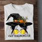 Halloween Softball T-shirt, Softballmomster, Spooky Season Gift For Softball Lovers, Softball Girls