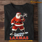 Funny Christmas Lacrosse T-shirt, Merry Laxmas, Xmas Gift For Lacrosse Lovers