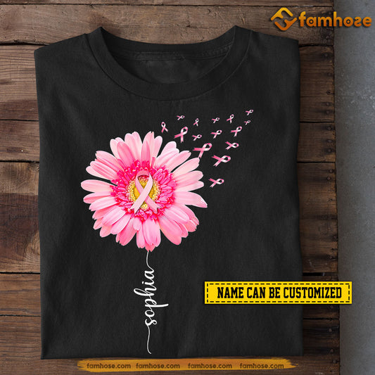 Personalized Breast Cancer Awareness T-shirt, Be Strong, Gift For Those Supporting Breast Cancer Awareness