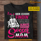 Personalized Soccer Girl T-shirt, I'm A Shin Guards Soccer Mom, Gift For Soccer Lovers, Soccer Girls