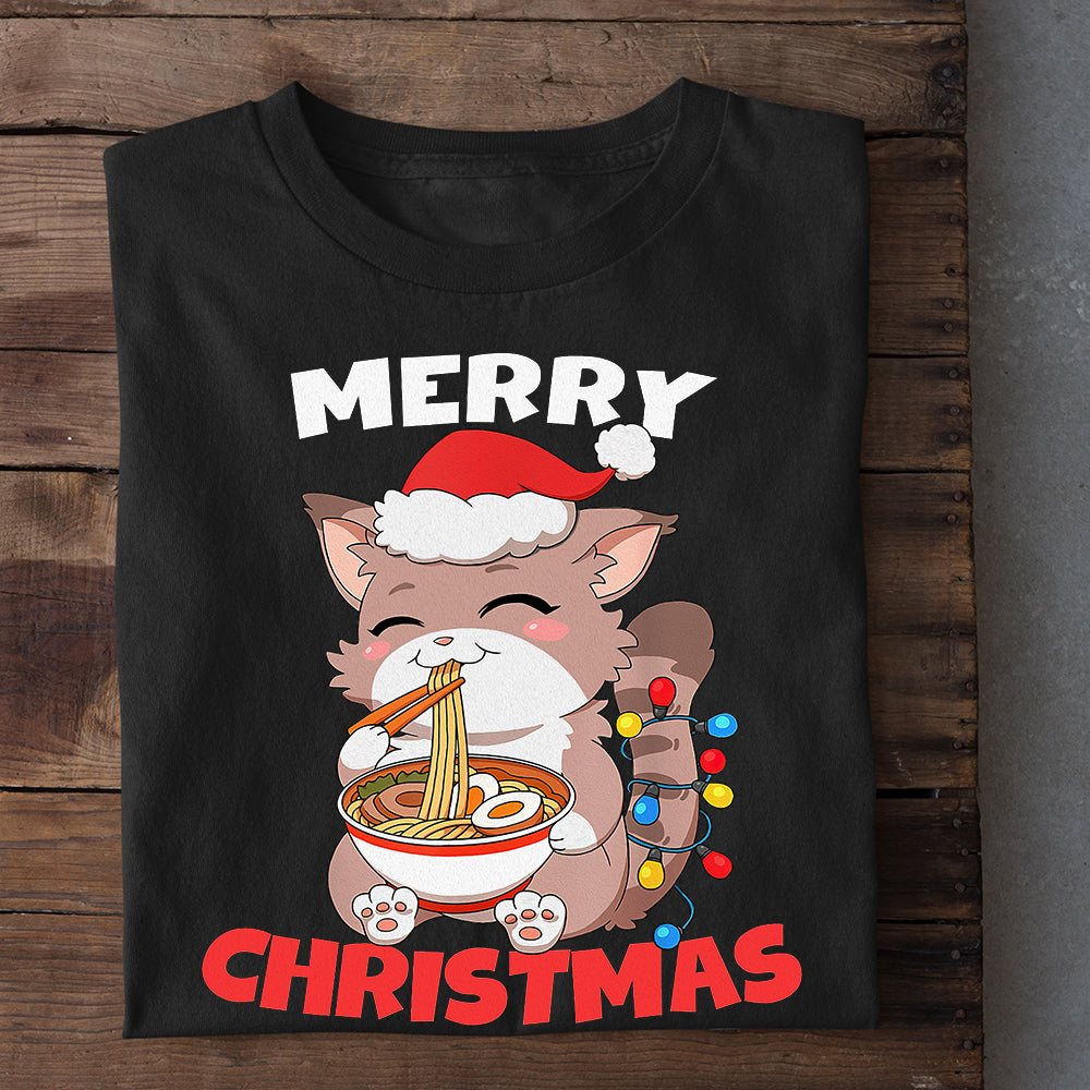 Baby Cat Christmas T-shirt, Merry Christmas, Gift For Cat Lovers, Cat Tees, Cat Owners