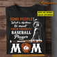 Funny Personalized Mother's Day Baseball T-shirt, Baseball Player Mine Calls Me Mom, Gift For Baseball Lovers, Baseball Players