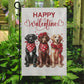 Valentine's Day Labrador Retriever Dog Flag, Hello Valentine, Labrador Retriever Garden Flag & House Flag Gift, Valentines Flag Gift For Dog Lovers