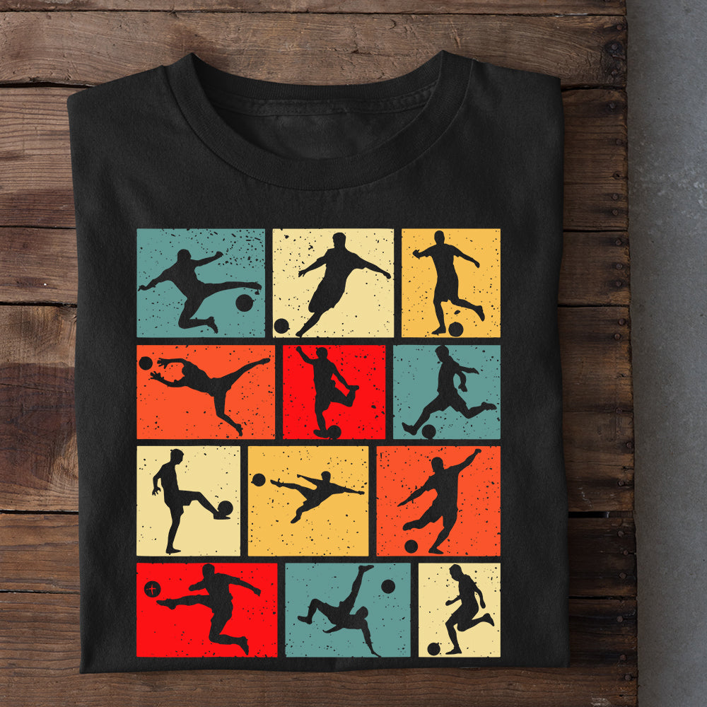 Vintage Soccer T-shirt, Kicking Skills, Gift For Soccer Lovers, Soccer Players