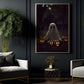 Baby Ghost Twilight Halloween Canvas Painting, Wall Art Decor - Dark Ghost Pumpkin Halloween Poster Gift