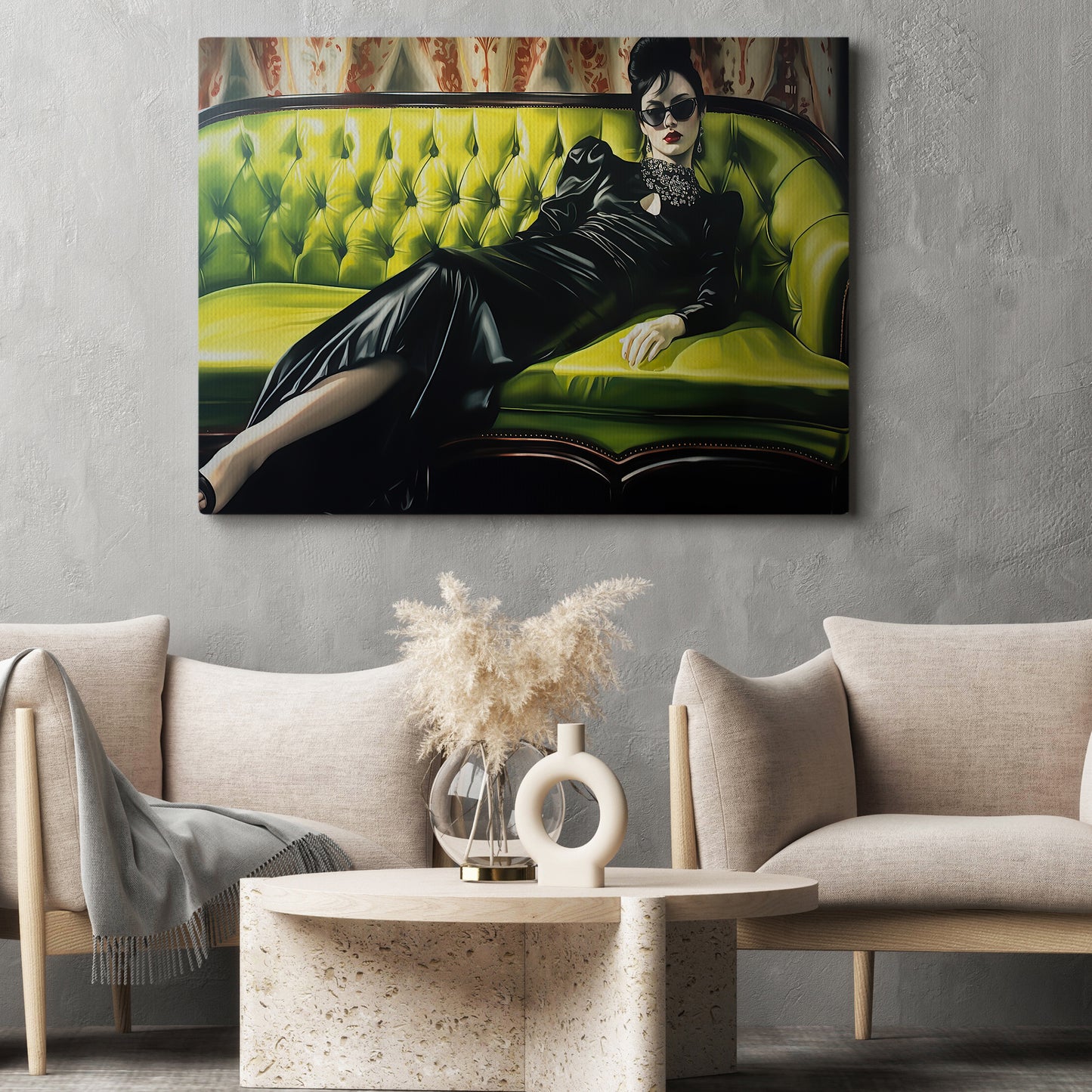 Couch Callipygous. Art Print