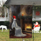 Funny Ghost Come Here Sit Down, Ghost Xmas Garden Flag & House Flag, Christmas Flag Gift For Ghost Lovers