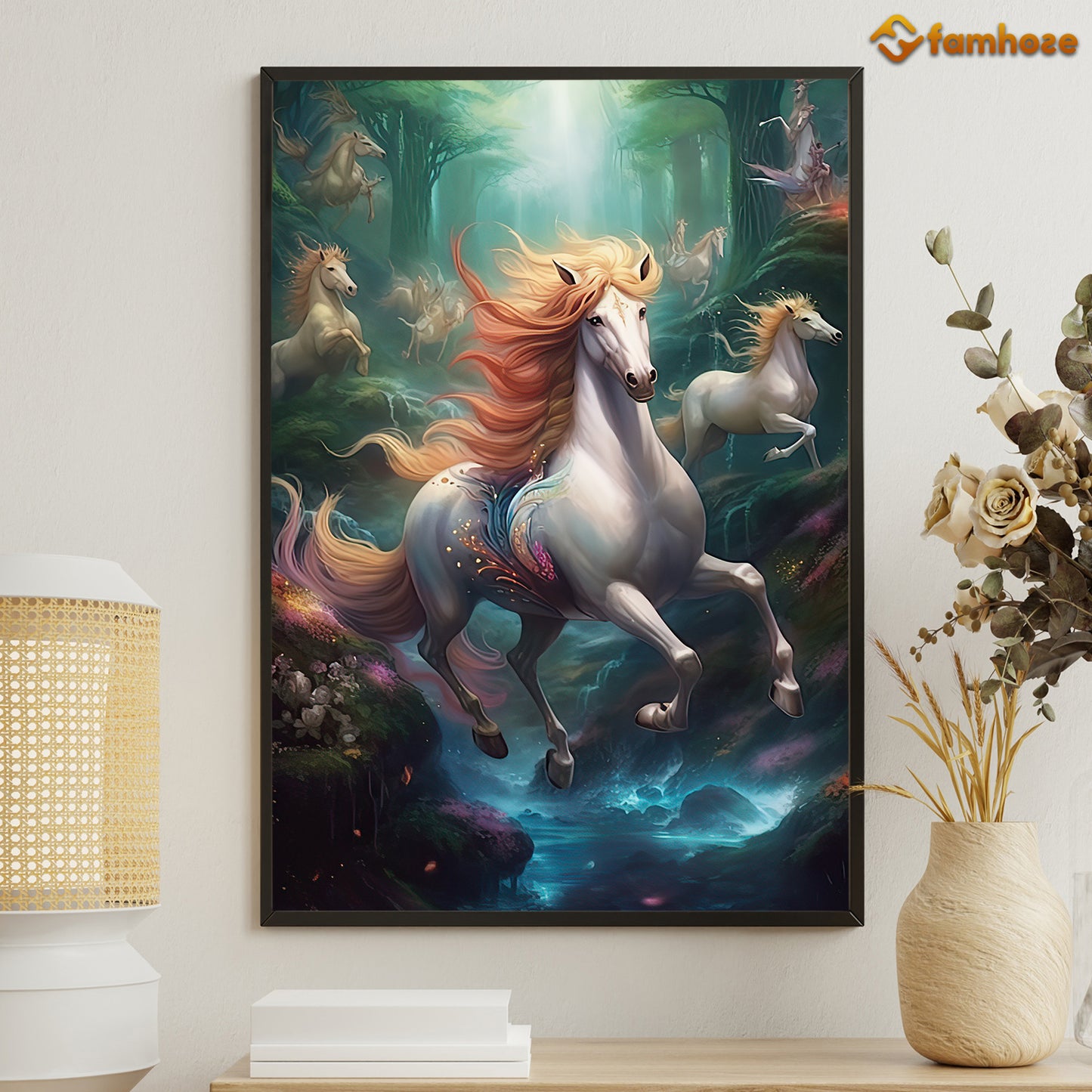 Wall Art Print Unicorn, Gifts & Merchandise