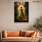 Elegance Amidst Autumn Serenity, A Canvas Wall Art Print - Gift Art For Decorating Your Home, Gift For Autumn Lovers