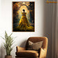 Elegance Amidst Autumn Serenity, A Canvas Wall Art Print - Gift Art For Decorating Your Home, Gift For Autumn Lovers