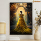 Elegance Amidst Autumn Serenity, A Canvas Wall Art Print - Gift Art For Decorating Your Home, Gift For Autumn Lovers