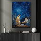 Starry Night Of The Nativity, Jesus Christmas Canvas Painting, Xmas Wall Art Decor - Christmas Poster Gift