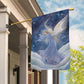 Angel Dancing On The Cloud, Angel Xmas Garden Flag & House Flag, Christmas Flag Gift For Angel Lovers