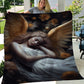 Angel Sleep In The Forest Christmas, Angel Xmas Fleece Blanket & Sherpa Blanket Gift