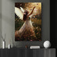 Butterfly Whispers of Joy, Angel Christmas Canvas Painting, Xmas Wall Art Decor - Christmas Poster Gift