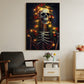 Macabre Merriment A Gothic Christmas, Christmas Canvas Painting, Xmas Wall Art Decor - Christmas Poster Gift