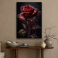 Morning Dew Roses, Rose Canvas Painting, Wall Art Decor - Poster Gift For Rose Lovers