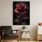 Morning Dew Roses, Rose Canvas Painting, Wall Art Decor - Poster Gift For Rose Lovers