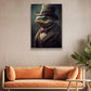 Gentleman Of The Marsh, Victorian Frog Canvas Painting, Victorian Animal Wall Art Decor, Poster Gift For Frog Lovers