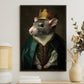 The Regent Of Rodents, Victorian Mouse Canvas Painting, Victorian Animal Wall Art Decor, Poster Gift For Rat Lovers