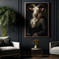 The Aristocratic Ram, Victorian Goat Canvas Painting, Victorian Animal Wall Art Decor, Poster Gift For Goat Lovers