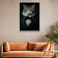 Evening Elegance, Victorian Cat Canvas Painting, Victorian Animal Wall Art Decor, Poster Gift For Cat Lovers