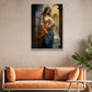 The Rustic Muse, Victorian Girl Canvas Painting, Historical Wall Art Decor, Poster Gift For Girls