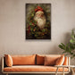 Holly Jolly Christmas, Santa Claus Canvas Painting, Xmas Wall Art Decor - Christmas Poster Gift