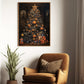 Gothic Holiday A Dark Christmas Celebration Christmas Canvas Painting, Xmas Wall Art Decor - Christmas Poster Gift