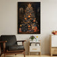 Gothic Holiday A Dark Christmas Celebration Christmas Canvas Painting, Xmas Wall Art Decor - Christmas Poster Gift