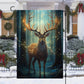 Reindeer Brighten In The Forest, Reindeer Xmas Garden Flag & House Flag Gift