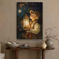 Guided By Starlight A Journey Through The Celestial Night Christmas Canvas Painting, Xmas Wall Art Decor - Christmas Poster Gift