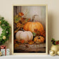 Pumpkins On The Table, Thanksgiving Canvas Painting, Wall Art Decor - Thanksgiving Poster Gift