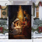 Sacred Night Of Light, Christians Xmas Garden Flag & House Flag, Nativity Christians Flag Gift