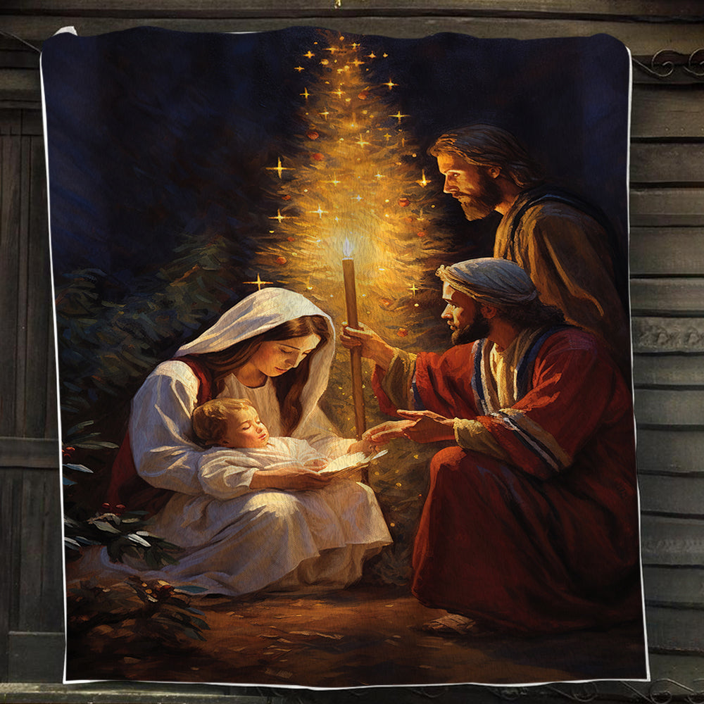 Nativity blanket discount