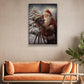 Santa Claus Is Taking A Picture With A Camera On A Tripod, Christmas Canvas Painting, Xmas Wall Art Decor - Christmas Poster Gift For Photograph Lovers
