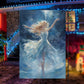 Angel Is Dancing, Angel Xmas Garden Flag & House Flag, Christmas Flag Gift For Angel Lovers