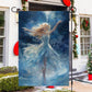 Angel Is Dancing, Angel Xmas Garden Flag & House Flag, Christmas Flag Gift For Angel Lovers