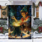 ELF Is Doing Magic, ELF Xmas Brighten Garden Flag & House Flag, Christmas Flag Gift For ELF Lovers