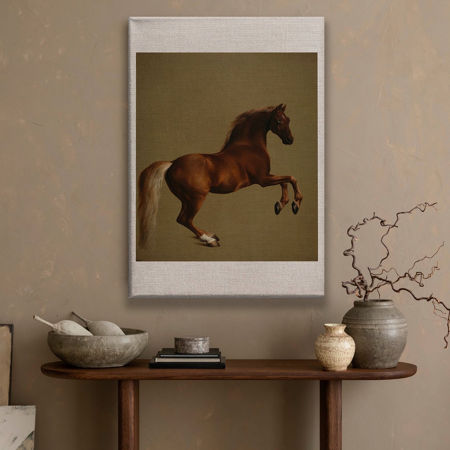 Graceful Gallop The Essence of Equine Beauty, Christmas Canvas Painting, Xmas Wall Art Decor - Horse Christmas Poster Gift