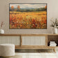 Golden Meadows Dance Of The Wildflowers, Thanksgiving Canvas Painting, Wall Art Decor - Thanksgiving Poster Gift