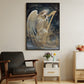 Harmonious Serenade Angel of the Night, Christmas Canvas Painting, Xmas Wall Art Decor - Christmas Poster Gift For Angel Lovers
